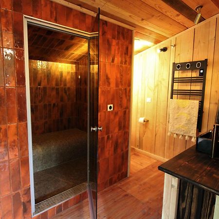 Habitat Createur - Hebergements Insolites Au Camping Municipal "Les Ecureuils" Recoubeau-Jansac Dış mekan fotoğraf