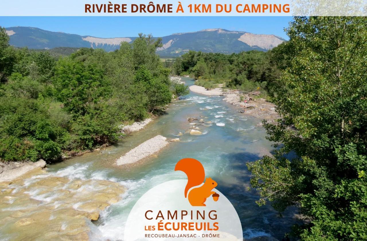 Habitat Createur - Hebergements Insolites Au Camping Municipal "Les Ecureuils" Recoubeau-Jansac Dış mekan fotoğraf