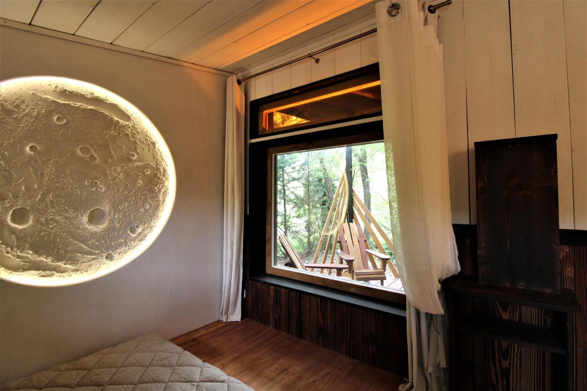Habitat Createur - Hebergements Insolites Au Camping Municipal "Les Ecureuils" Recoubeau-Jansac Dış mekan fotoğraf
